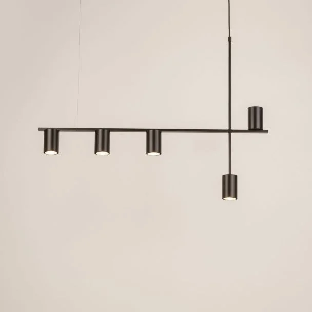 SIGMA 33692 Vendo 5 lampa wisząca czarny,czarny