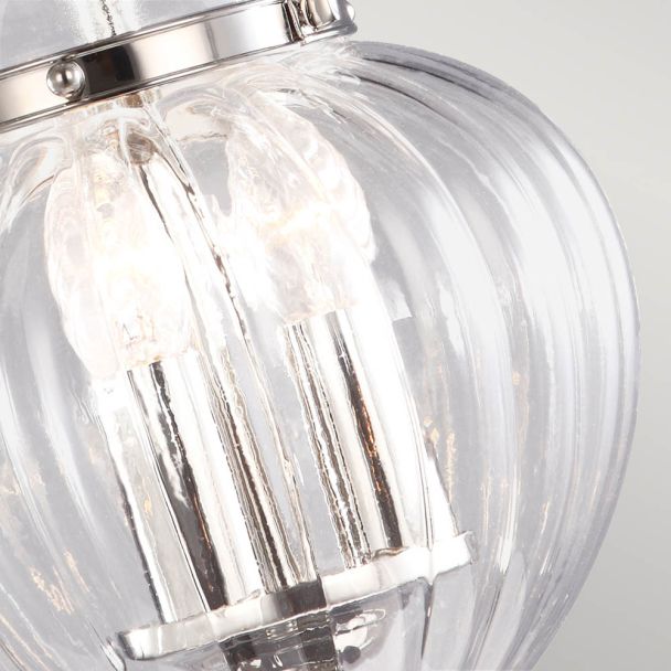 ELSTEAD FINSBURY PARK FP/P/S POL NCKL Small Pendant