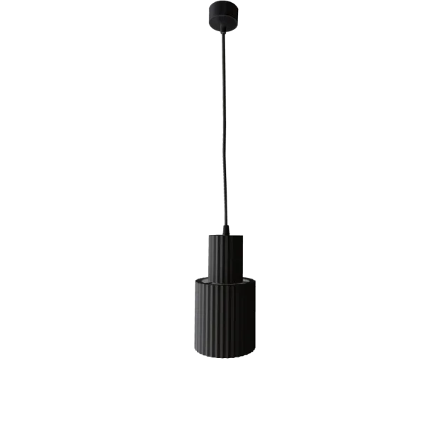 Light Prestige Tokio wisząca 1 Tuba duża Czarna