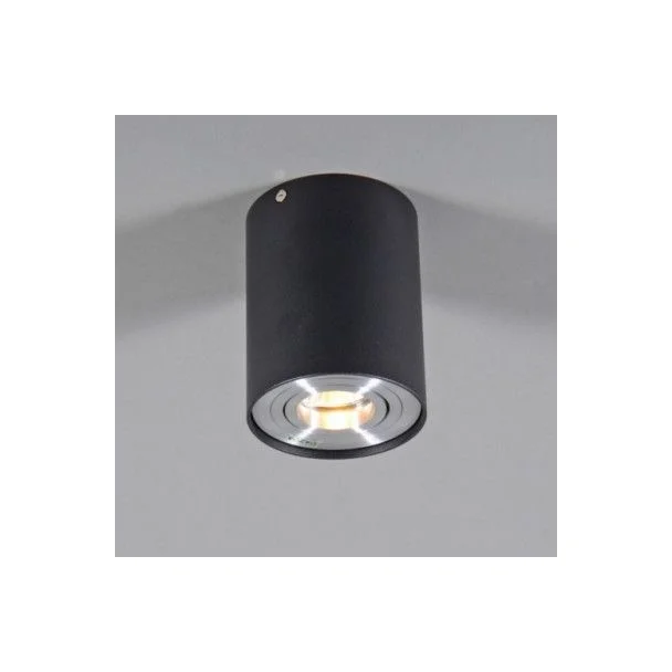 AZZARDO GM4100-BK-ALU / AZ0779 Bross 1 (black/aluminium) Lampa sufitowa