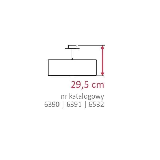 NOWODVORSKI VIVIANE 6390 lampa wewnętrzna sufitowa przysufitowa