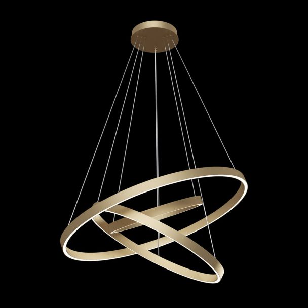 MAYTONI MOD058PL-L100BS4K Technical Rim Pendant Lamp Brass