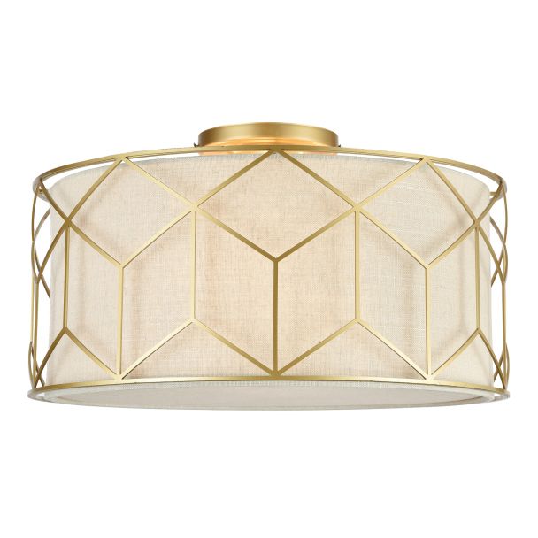 MAYTONI H223-PL-03-G House Messina Ceiling Lamp Gold