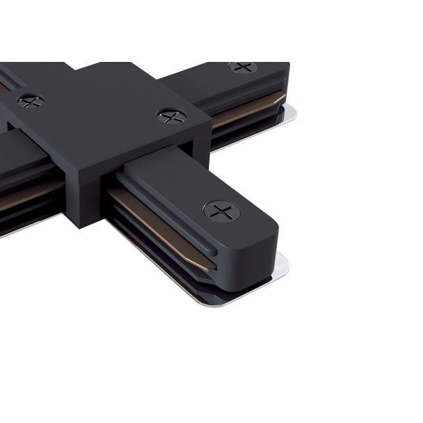 MAYTONI TRA001CX-11B Single phase track system Accessories for tracks Track Lighting Accessory Black łącznik 1-fazowy