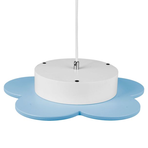 Hellux 9550114 Lampa Fiore LED zwis błękitny