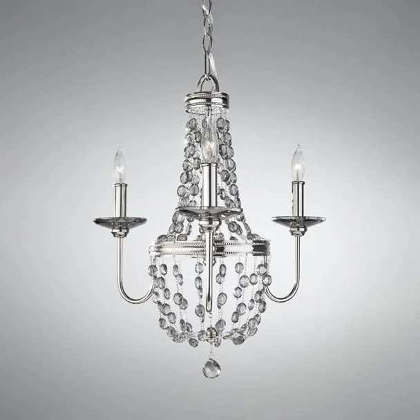 ELSTEAD MALIA FE/MALIA3 3Lt Mini Chandelier