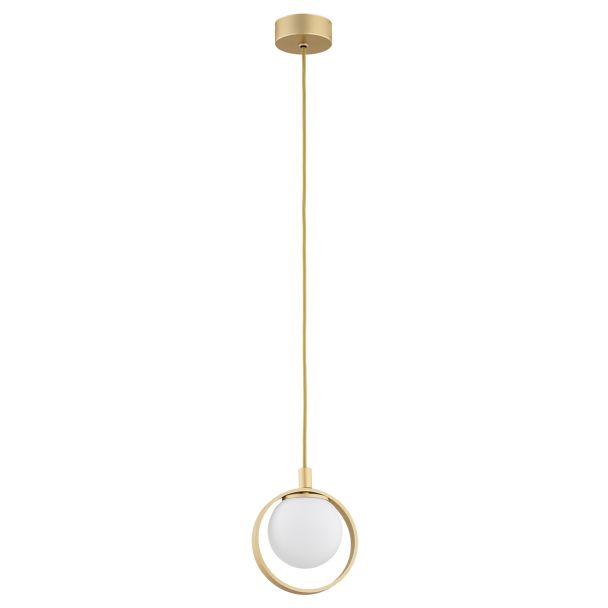 ARGON 8257 SATURNIA zwis 1 pł. opal mat, złoty
