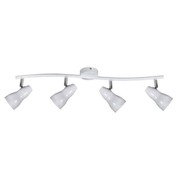 CANDELLUX 94-54548 LAMPA FIORD LISTWA 4X40W E14 BIAŁY
