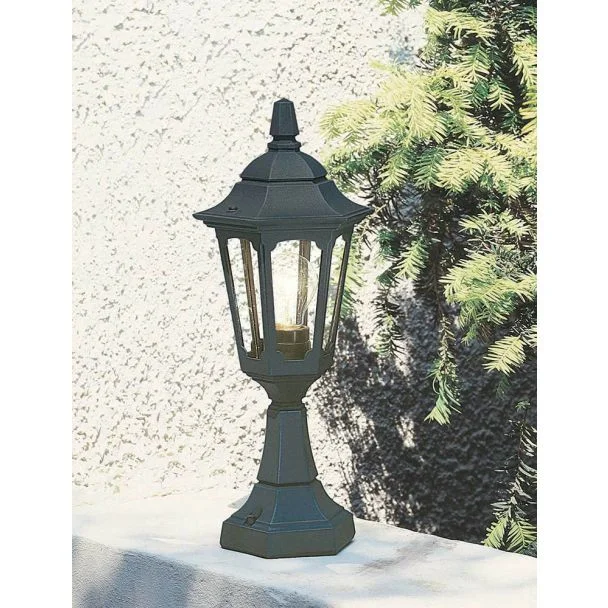 ELSTEAD PARISH PRM4 BLACK Pedestal Lantern