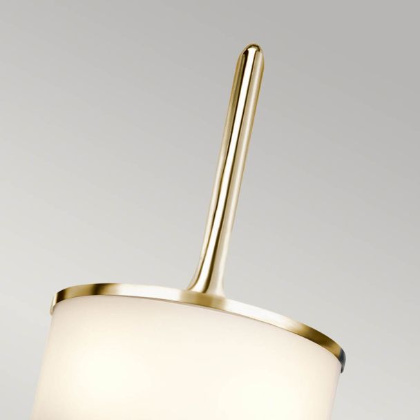 ELSTEAD Mona KL-MONA-S-PB 2 Light Wall Light - Polished Brass