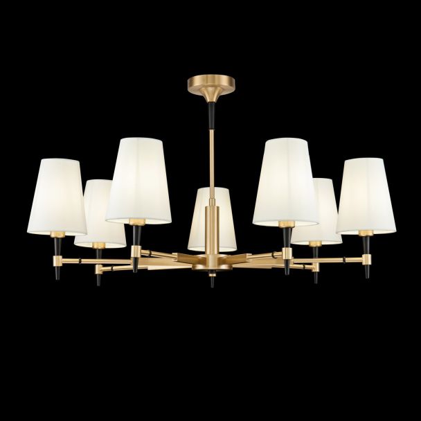 MAYTONI H001CL-07BS House Zaragoza Chandelier Brass