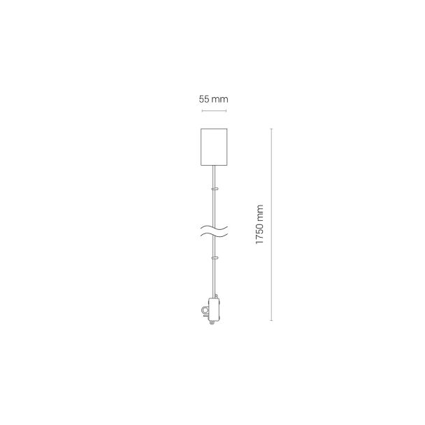 NOWODVORSKI CL ITAKA POWER SUPPLY KIT 8280 oświetlenie komercyjne akcesoria