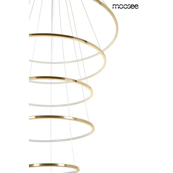 MOOSEE MSE1501100163 lampa wisząca RING SLIM L złota