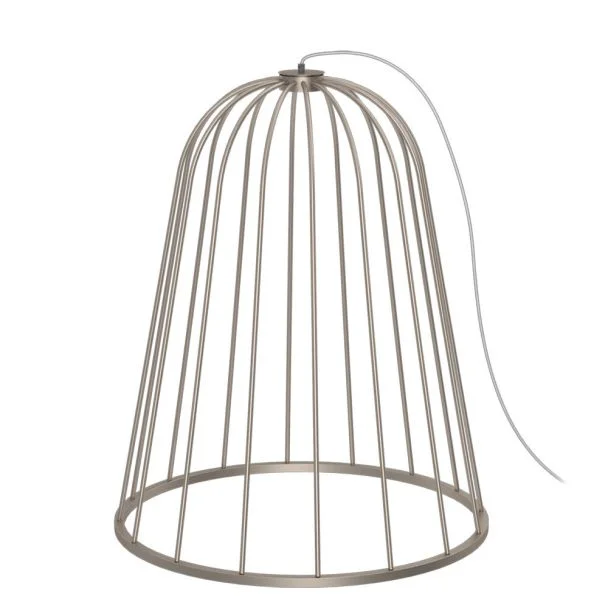 ANTIGO Lampa podłogowa no. moon O F - Platyna mat (930 mm) 2007