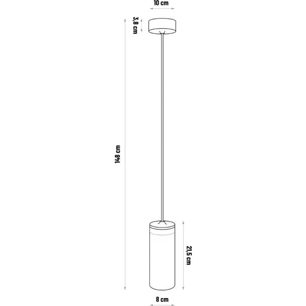 Hellux 8533119 Lampa BARREL 1