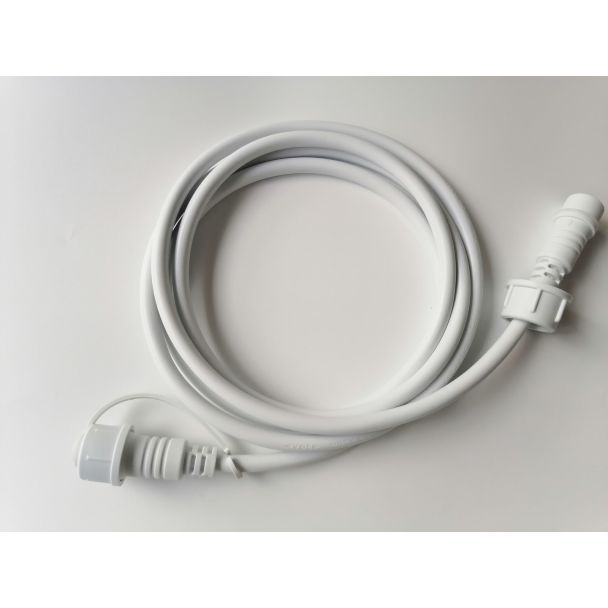 MILAGRO EKO7558 Kabel zasilający/przedłużacz BIAŁY do GIRILANDY 2m