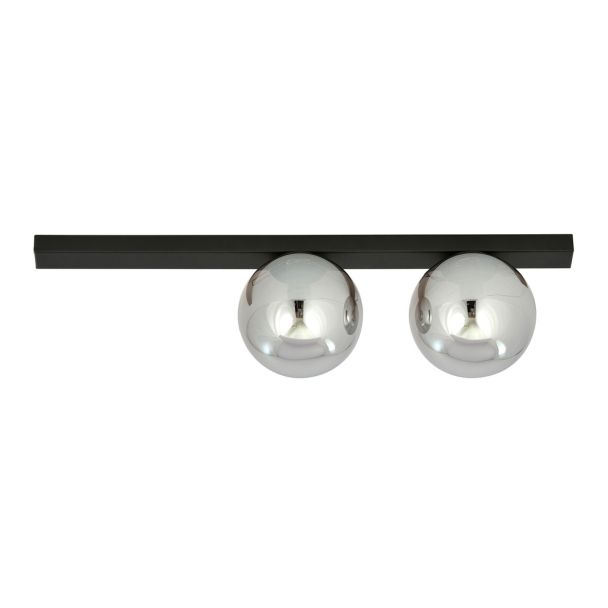 EMIBIG 1122/2 LAMPA SUFITOWA FIT 2 BLACK/GRAFIT