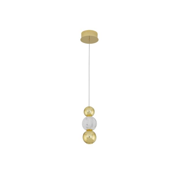 Luces Exclusivas PONCE LE42699 LAMPA WISZĄCA LED złoty