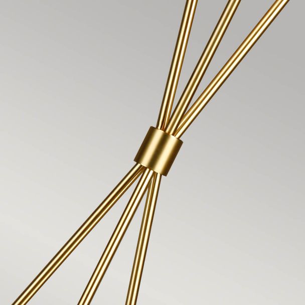ELSTEAD Penny FE-PENNY-FL-BB 1 Light Floor Lamp - Burnished Brass