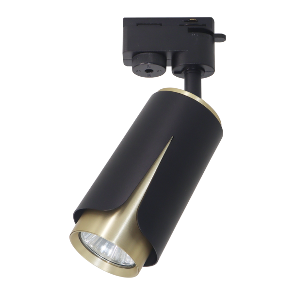 MILAGRO ML0263 FLOWER BLACK GOLD TRACK 1xGU10