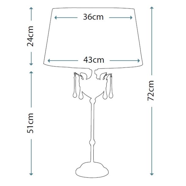 ELSTEAD AMARILLI AML/TL BRONZE Table Lamp