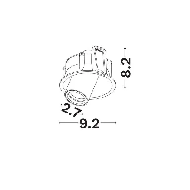 LUCES EXCLUSIVAS LE62199 CANGAS OCZKO SUFITOWE