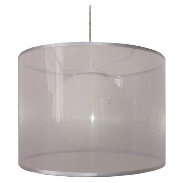 CANDELLUX 31-24916 CHICAGO ZWIS 37 1X60W E27 SREBRNY