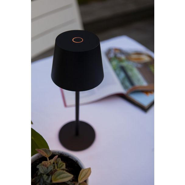 LUTEC ROBLE 8500601012 LAMPA ZEWNĘTRZNA PRZENOŚNA czarny