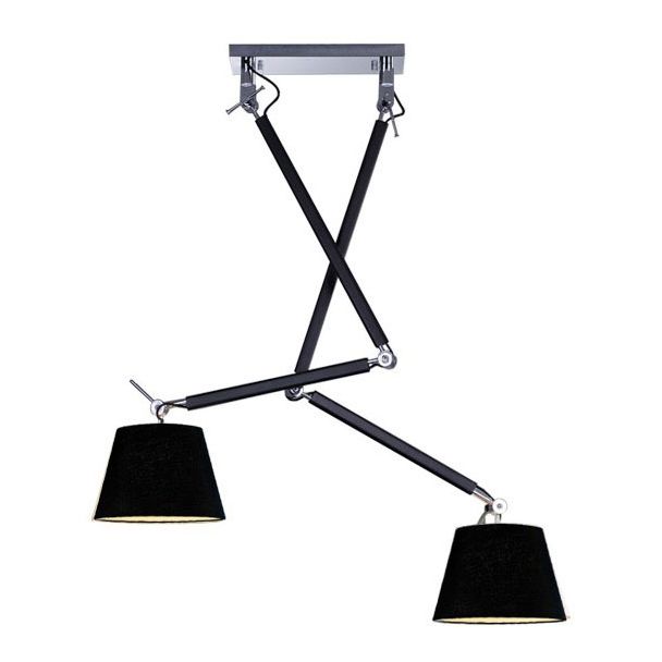 AZZARDO AZ1846 Zyta 2S lampbody (black) (stelaż)