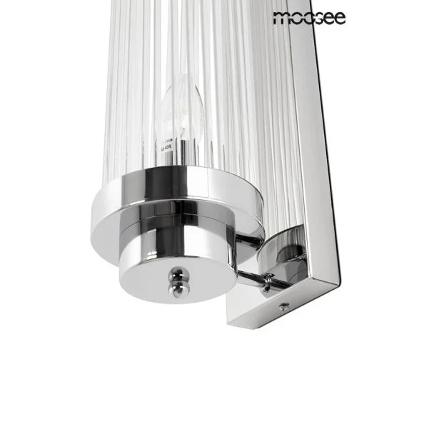 MOOSEE MSE010100362 MOOSEE lampa ścienna COLUMN 60 srebrna