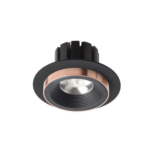RENDL R13239 SHARM R I wpuszczana czarna/czarna miedź 230V LED 10W 24° 3000K