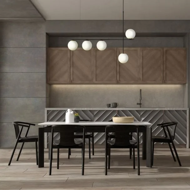 SIGMA 33694 Silia 5 lampa wisząca czarny,biały