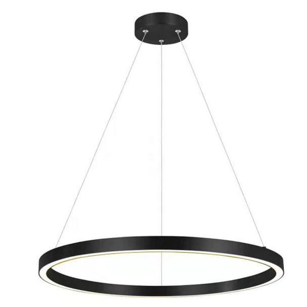 LIGHT PRESTIGE LP-033/1P S BK Triangle Midway wisząca mała czarna Triangle