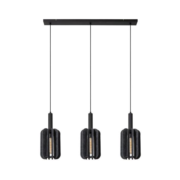 LUCIDE RAFAL 45492/03/36 LAMPA WISZĄCA szary i odcienie szarości