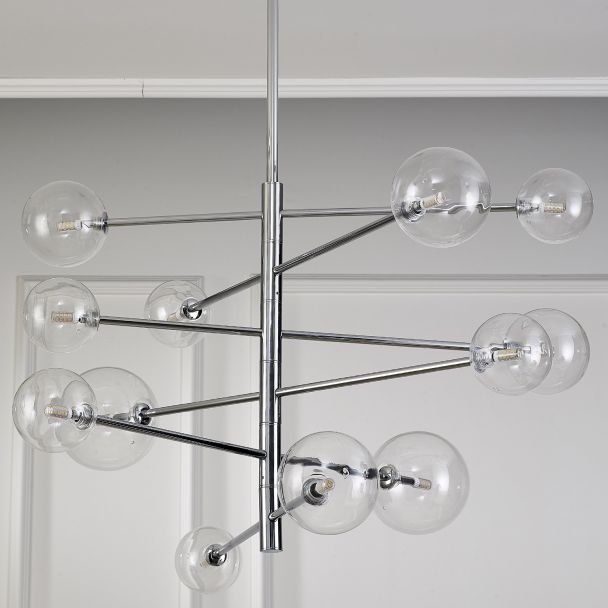 Step into design ST-5020-12 Lampa wisząca SOLA chrom 75 cm