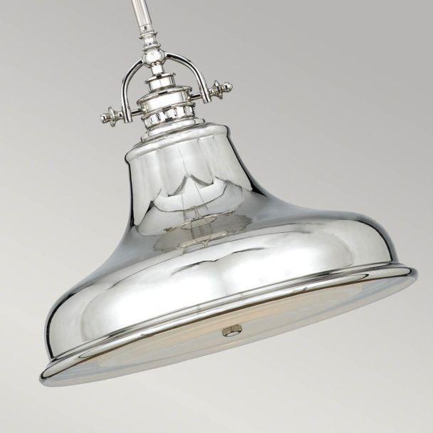 ELSTEAD EMERY QZ/EMERY/P/M IS 1Lt Medium Pendant