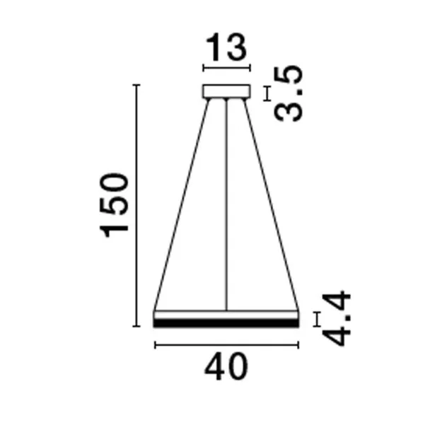 LUCES EXCLUSIVAS LE43555 ACACIO lampa wisząca