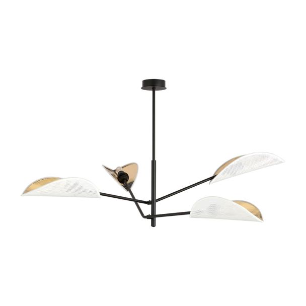 EMIBIG 1159/4 LAMPA SUFITOWA VENE 4 WHITE/GOLD