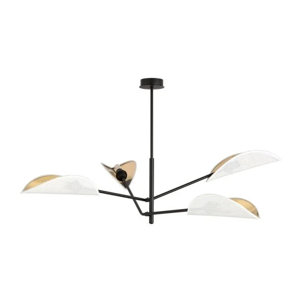 EMIBIG 1159/4 LAMPA SUFITOWA VENE 4 WHITE/GOLD