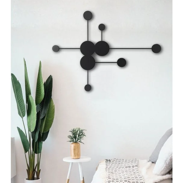 Step into design MW1133-90 Lampa ścienna CLEX - 6 LED czarna 89 cm