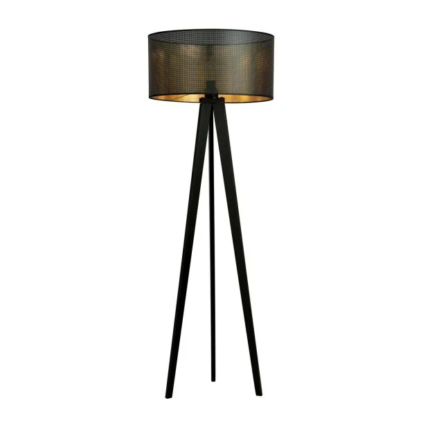 EMIBIG 1148/LP1 LAMPA PODŁOGOWA ASTON LP1 BLACK/GOLD