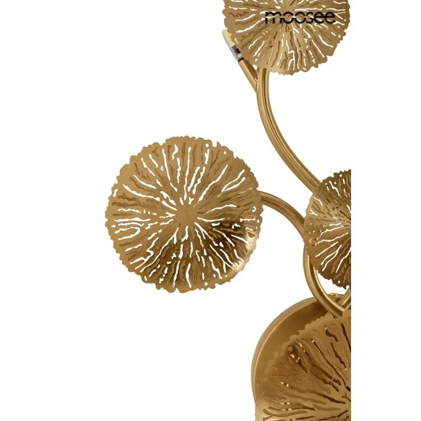 MOOSEE MSE1501100179 lampa ścienna LIRIO 6 złota