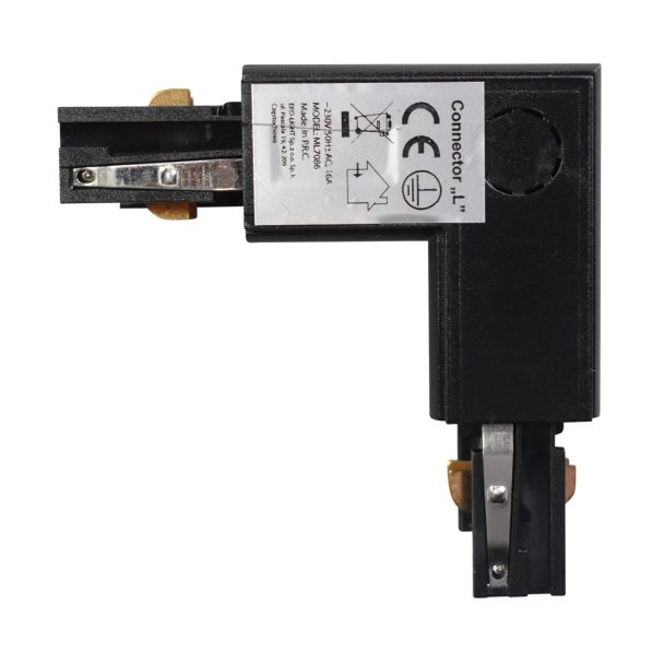 MILAGRO ML7086 Łącznik Lampy Track Light Czarny 3-obwodowy Typ: LD