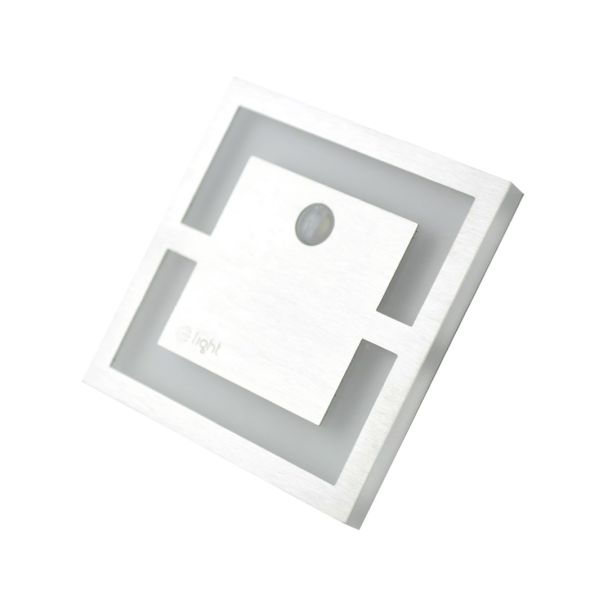 MILAGRO EKS1047 QUADRO Barwa Zimna 6500K 12V z czujnikiem ruchu