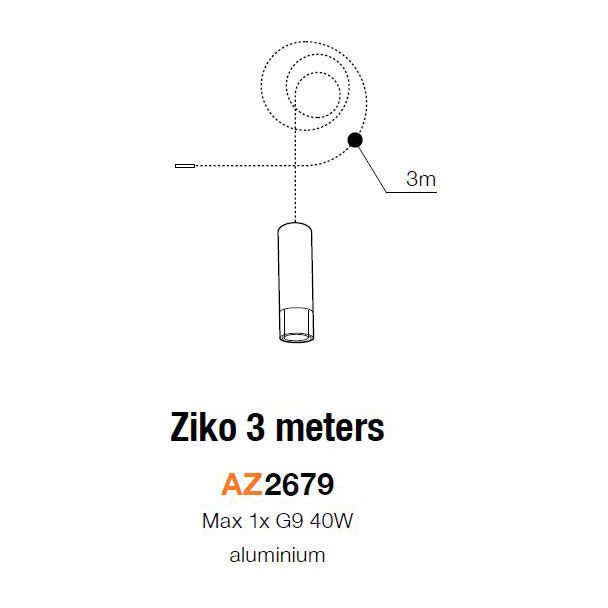 AZZARDO AZ2679 Ziko 3 meters