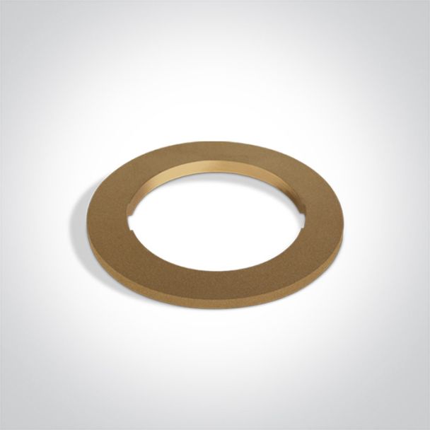ONE LIGHT 050182R/BS okrągła podstawa dekoracyjna mosiądz do 10105H