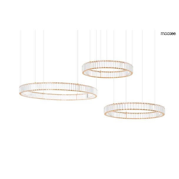 MOOSEE MSE1501100189 lampa wisząca LIBERTY 3A złota