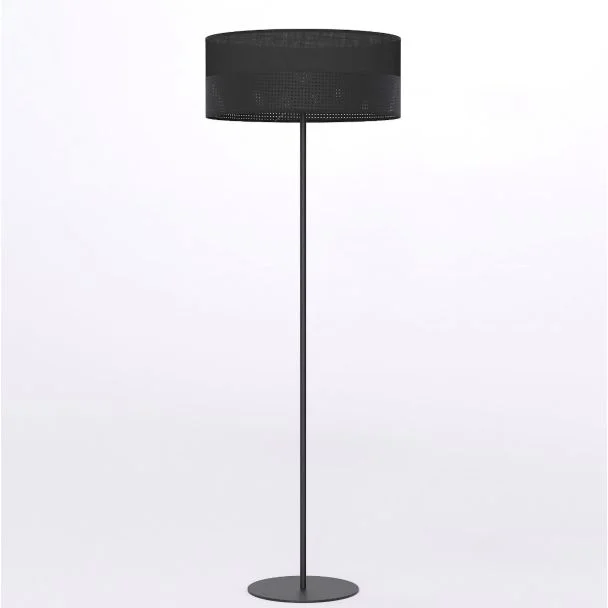 EMIBIG 1651/LP1 KARBON LP1 BLACK LAMPA PODŁOGOWA