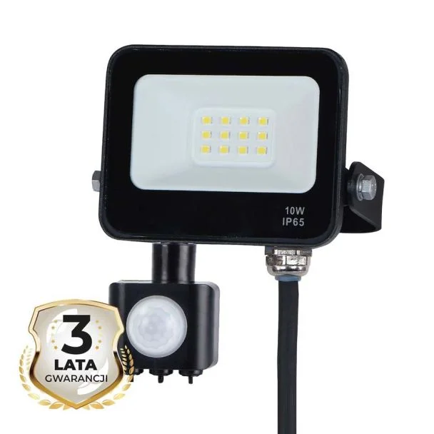 MILAGRO EKN1624 Naświetlacz LED 10W 4000K PIR
