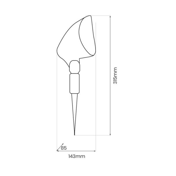 MILAGRO EKO0600 Lampa Solarna Joker 4000K IP44